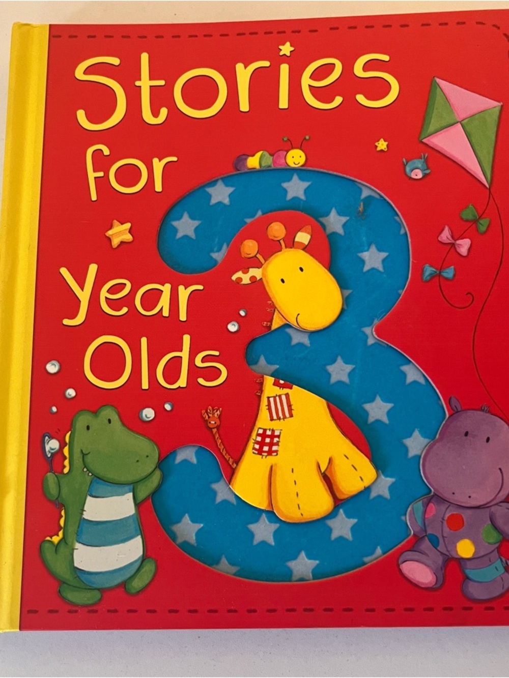 Kids Stories for 3 Year Olds Book - Bright Red & Blue